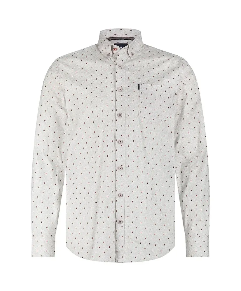State of Art Overhemd Overall Print Regular Fit