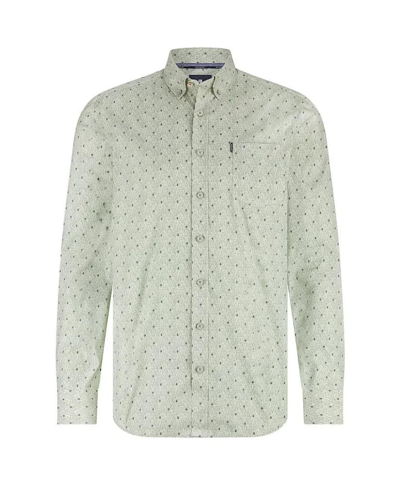 State of Art Overhemd Overall Print Regular Fit