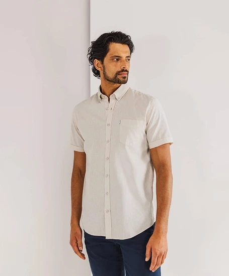 State of Art Overhemd Plain Regular Fit