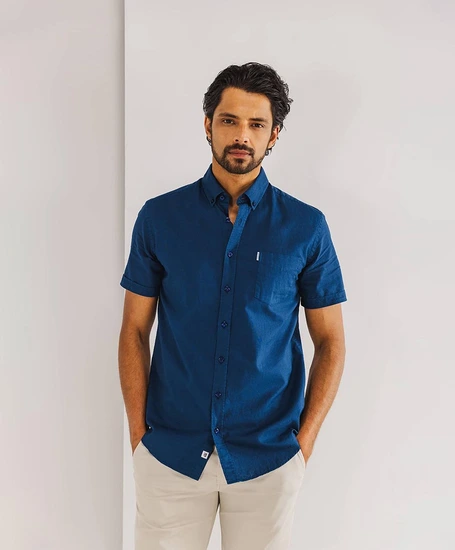 State of Art Overhemd Plain Regular Fit