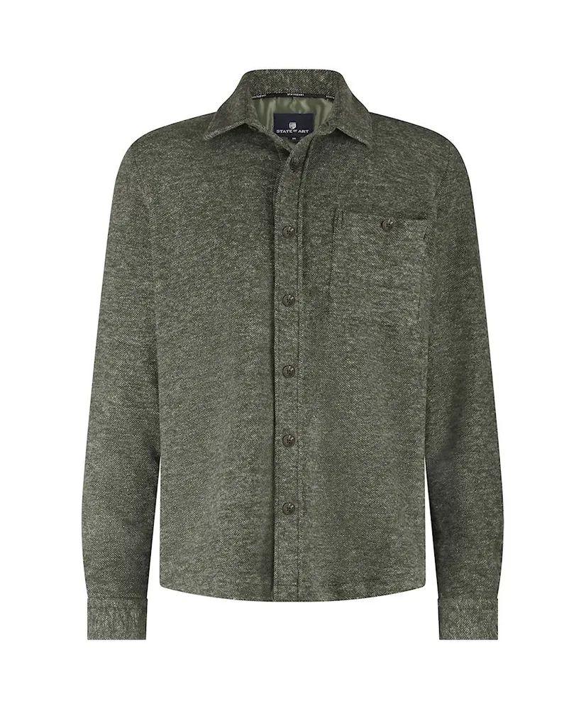 State of Art Overshirt Gemêleerd