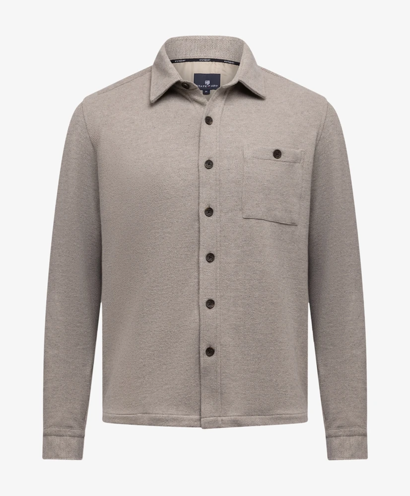 State of Art Overshirt Gemêleerd