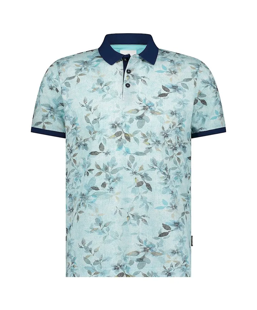 State of Art Polo Bloemenprint
