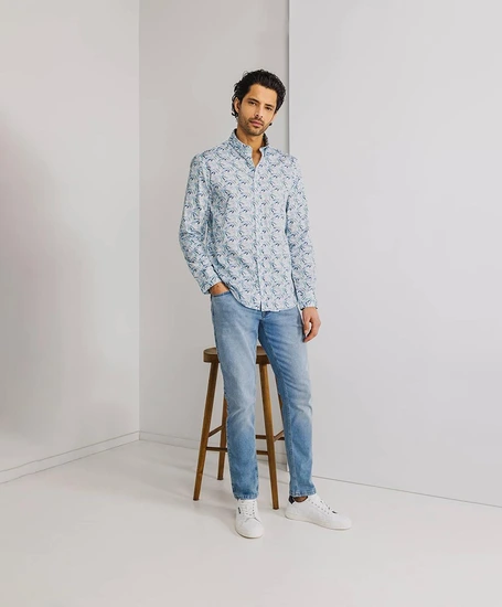 State of Art Shirt Overhemd Allover Print