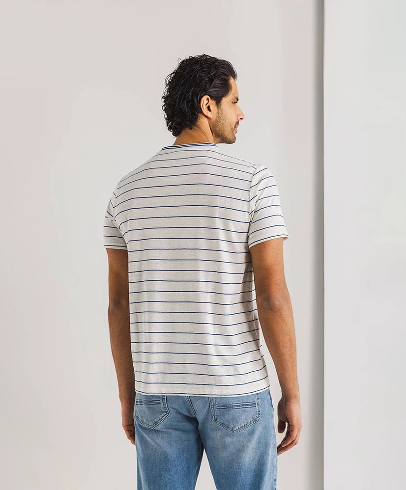 State of Art T-shirt Gestreept