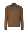State of Art Trui Half-Zip Effen