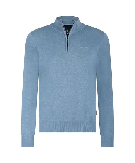 State of Art Trui Half-Zip Effen