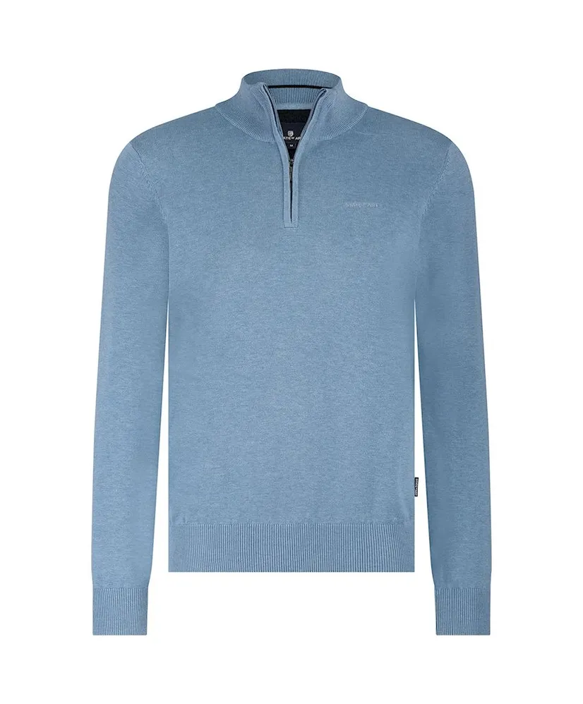 State of Art Trui Half-Zip Effen