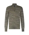 State of Art Trui Halfzip Gemêleerd