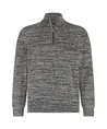 State of Art Trui Halfzip Gemêleerd