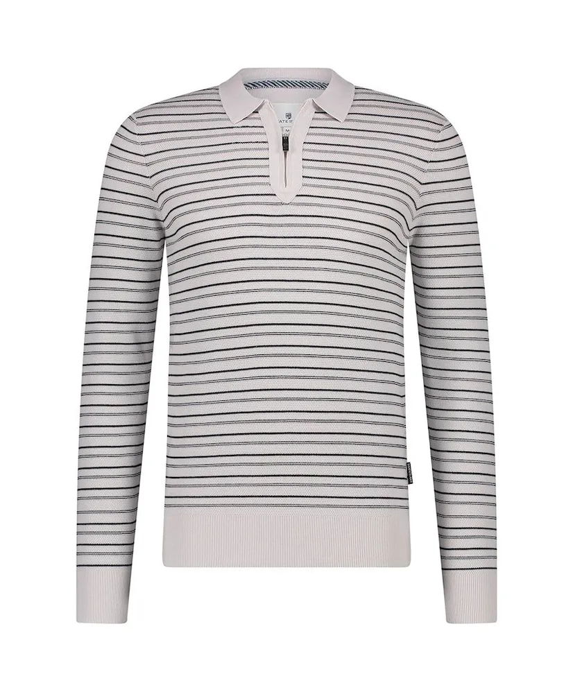 State of Art Trui Polo Stripe