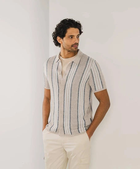 State of Art Vest Gestreept