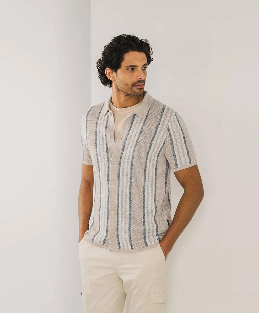 State of Art Vest Gestreept