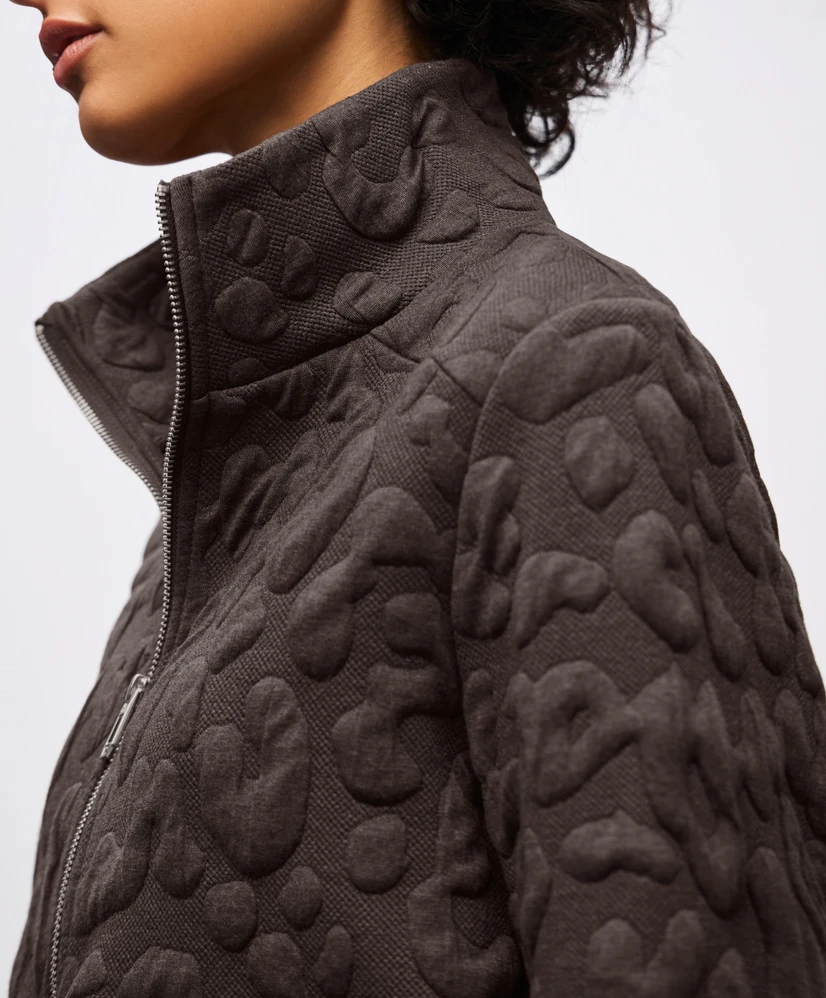 Street One Blazer LM Leo Jkt w. Stand-Up Collar