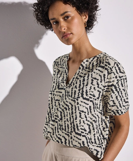 Street One Blouse Allover Print