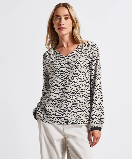 Street One Blouse Allover Print