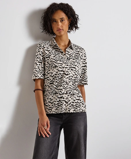Street One Blouse Allover Print