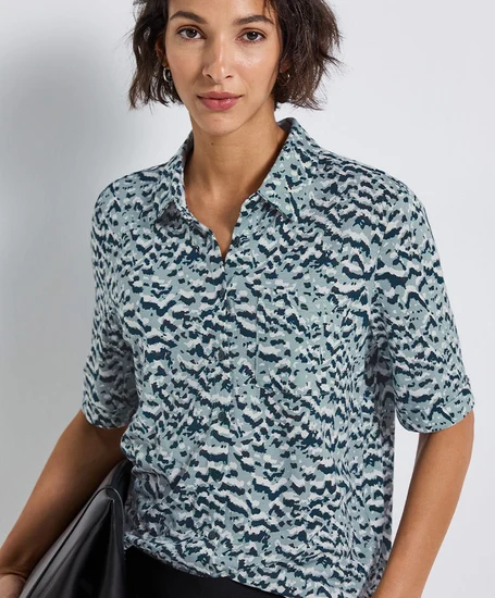 Street One Blouse Allover Print