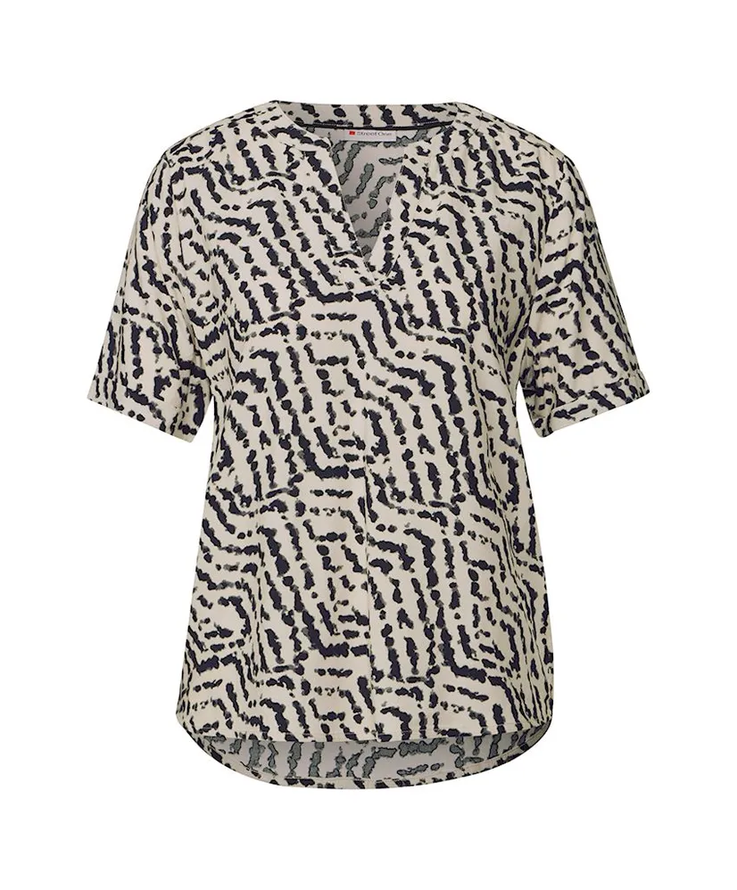 Street One Blouse Allover Print