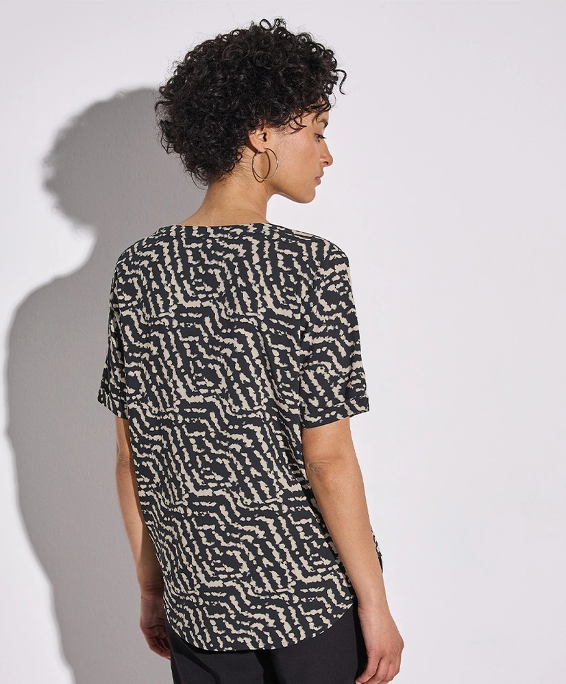 Street One Blouse Allover Print
