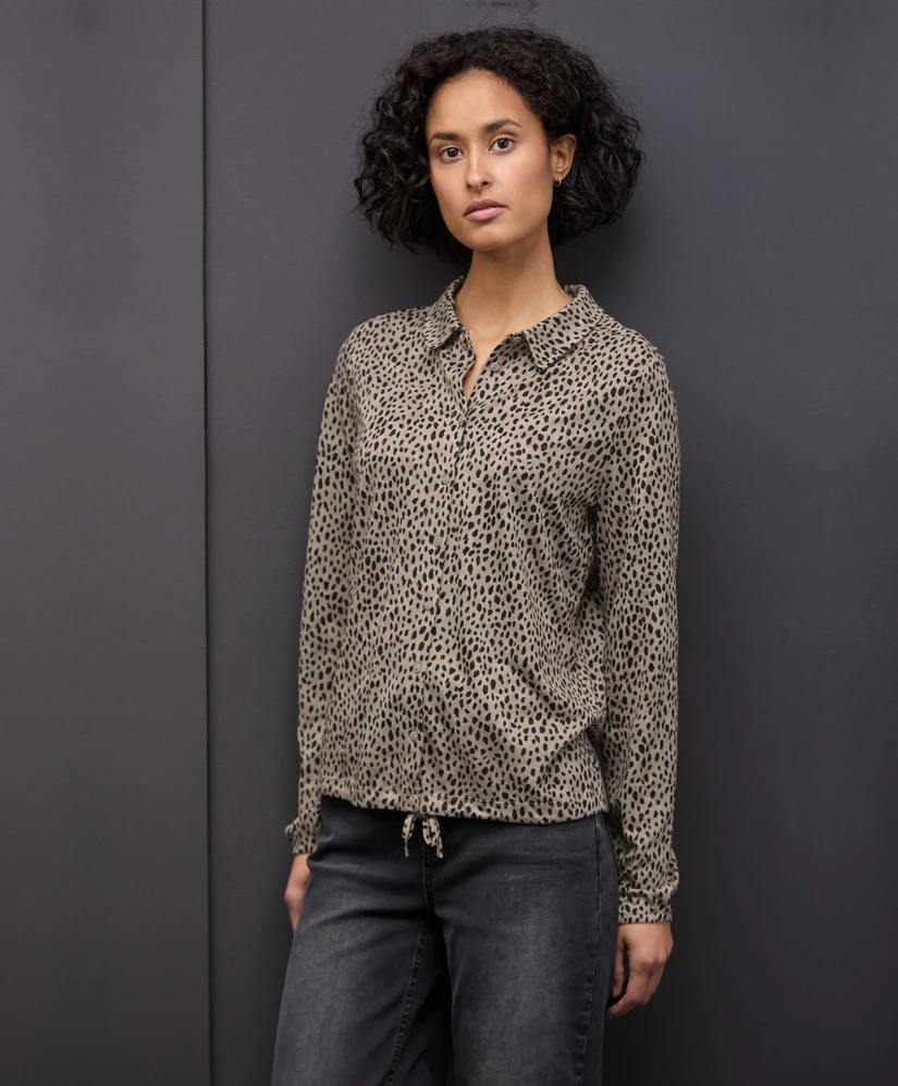 Street One Blouse Allover Print