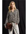 Street One Blouse Zebra Print