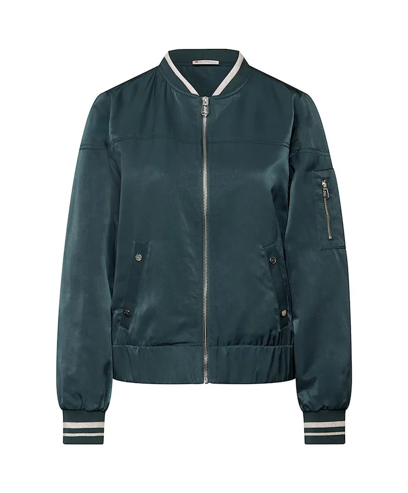 Street One Bomber Jack Satin