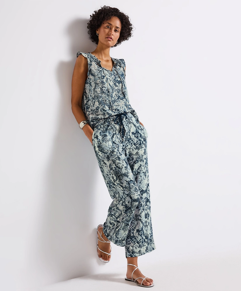 Street One Broek Allover Print Emee