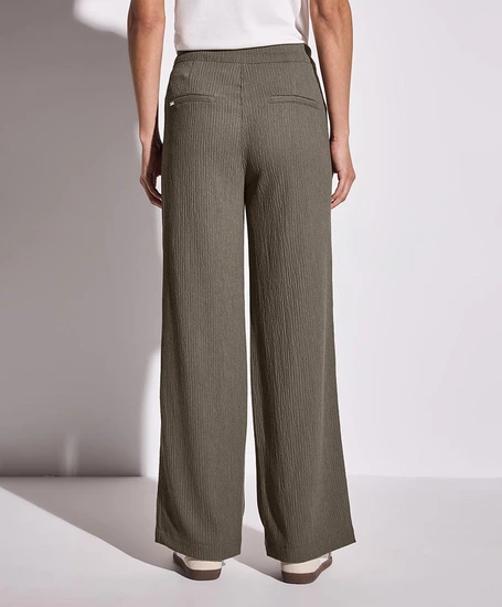 Street One Broek Crinkle Wide Leg