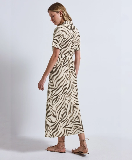 Street One Midi Jurk Allover Print