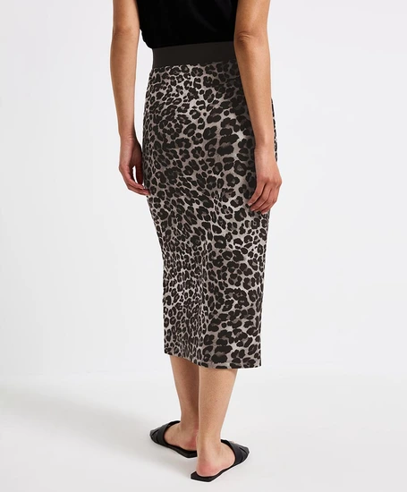 Street One Midi Rok Panter