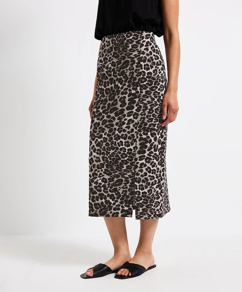 Street One Midi Rok Panter