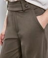 Street One Pantalon Straight Leg Ceintuur