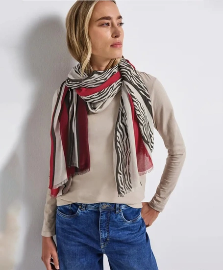 Street One Sjaal Allover Print
