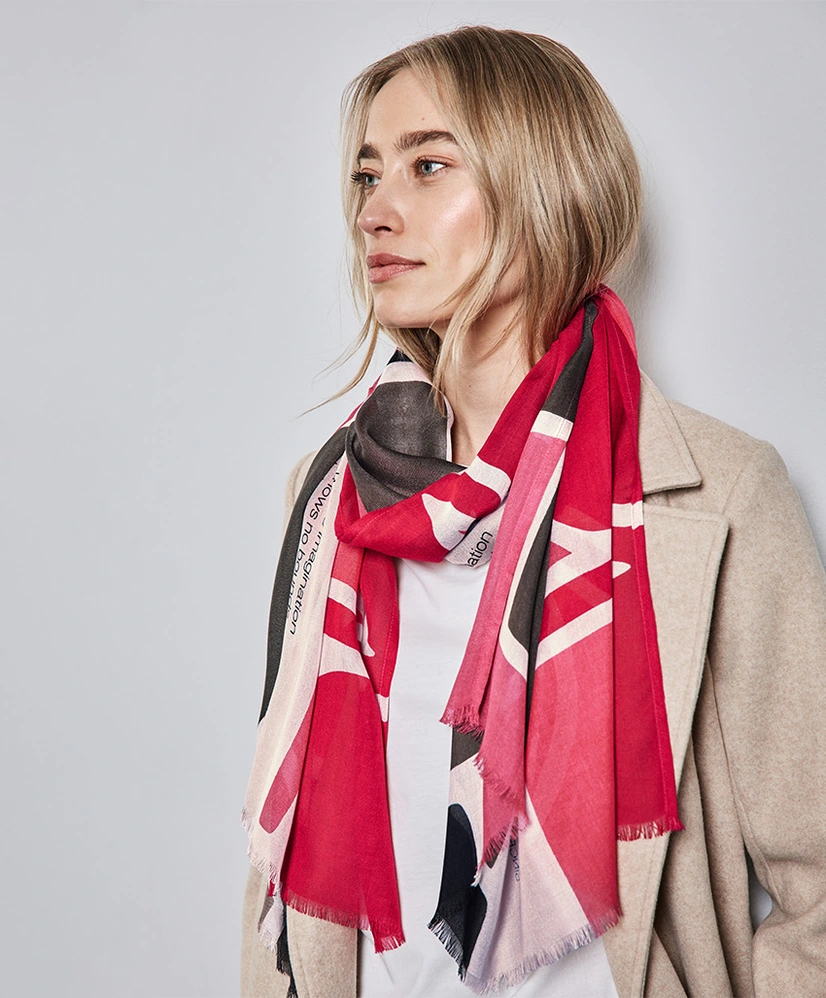 Street One Sjaal Printed Multicolor