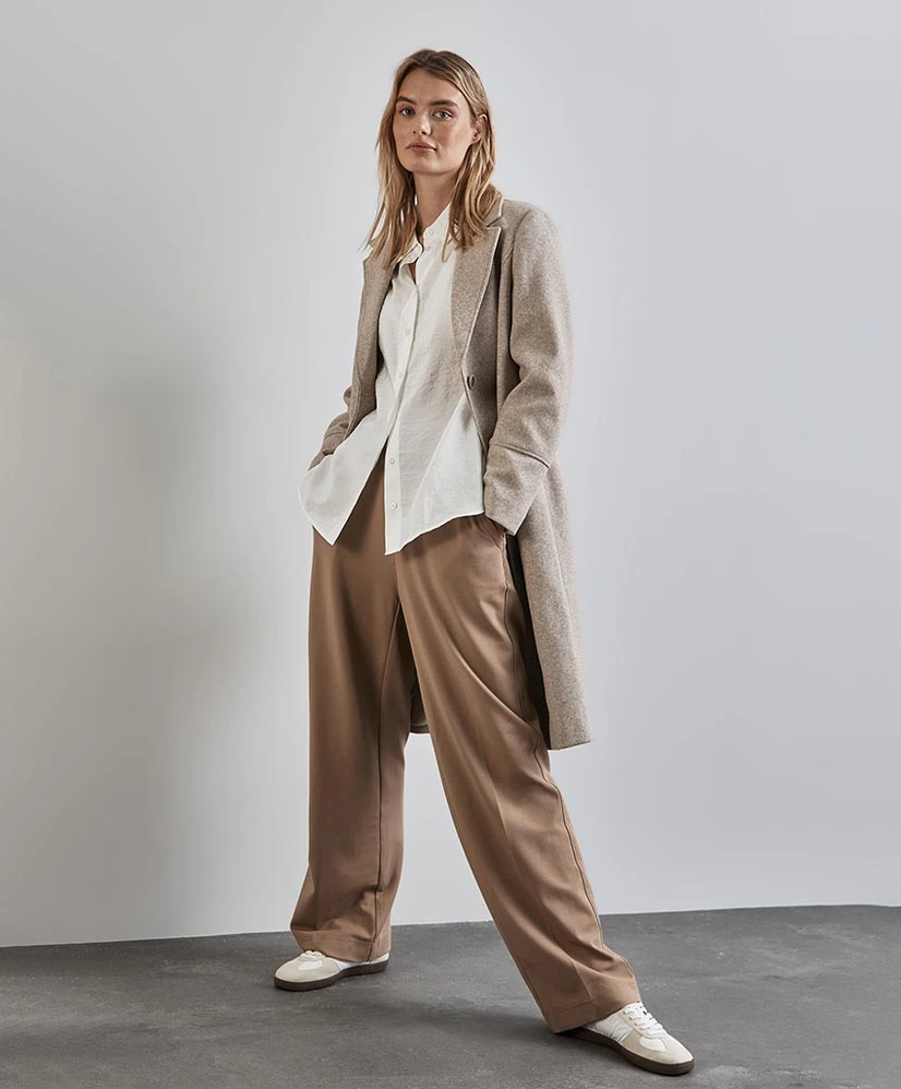 Street One Straight Leg Pantalon Effen