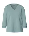 Street One Sweatshirt Silk Look