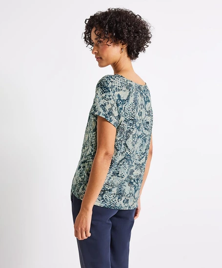 Street One T-shirt Allover Print