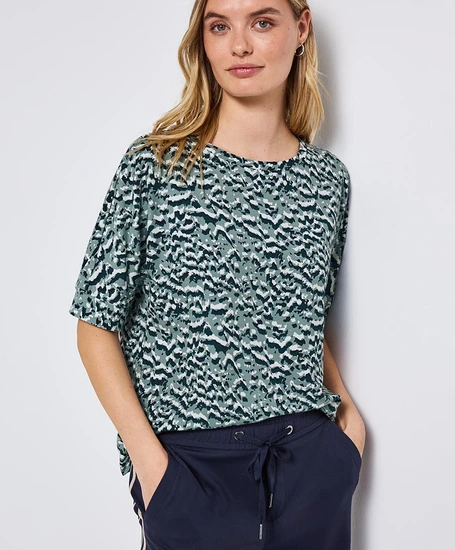 Street One T-shirt Allover Print