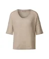 Street One T-shirt Gebreid Shiny