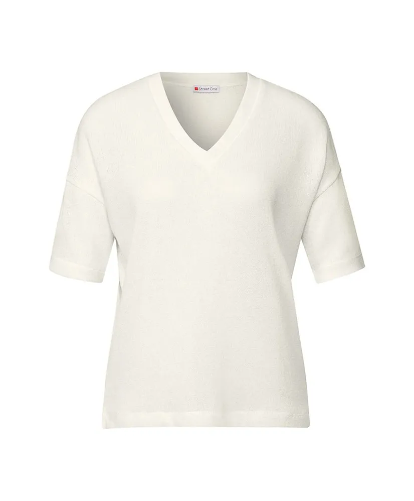 Street One T-shirt Gebreid