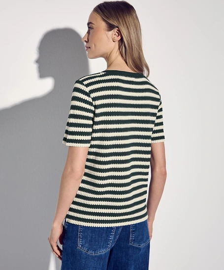 Street One T-shirt Gestreept