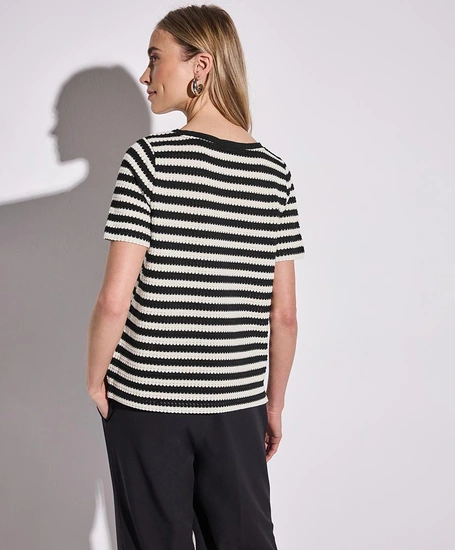 Street One T-shirt Gestreept