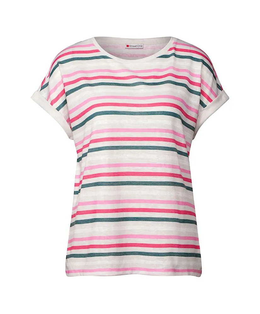 Street One T-shirt Gestreept