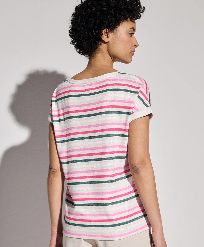 Street One T-shirt Gestreept
