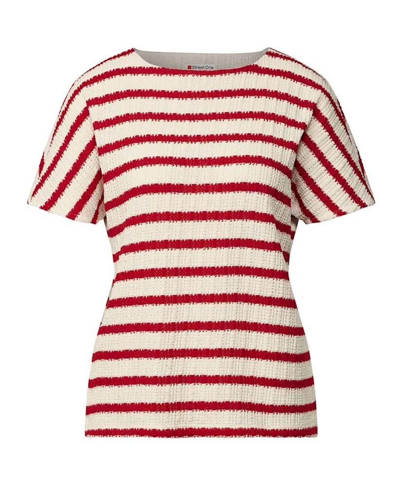 Street One T-shirt Gestreept