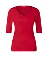 Street One T-Shirt Heart Neck
