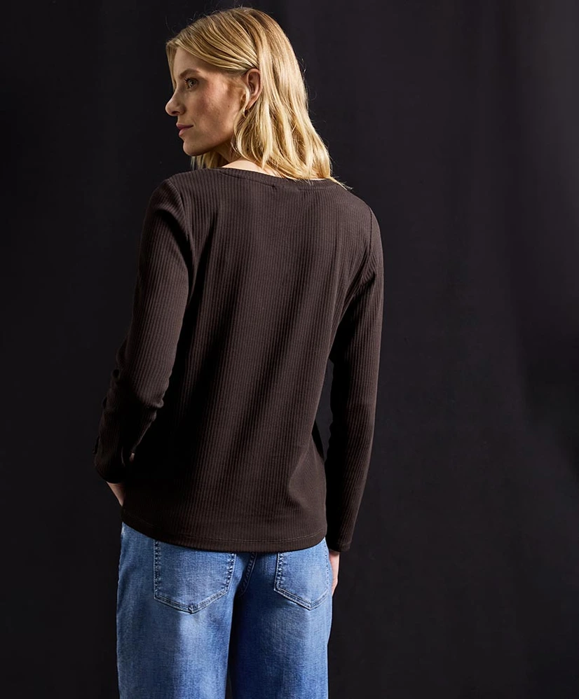 Street One T-shirt Rib