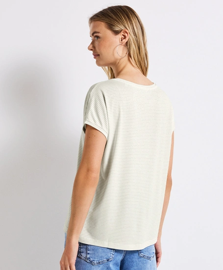 Street One T-shirt Shiny Strips