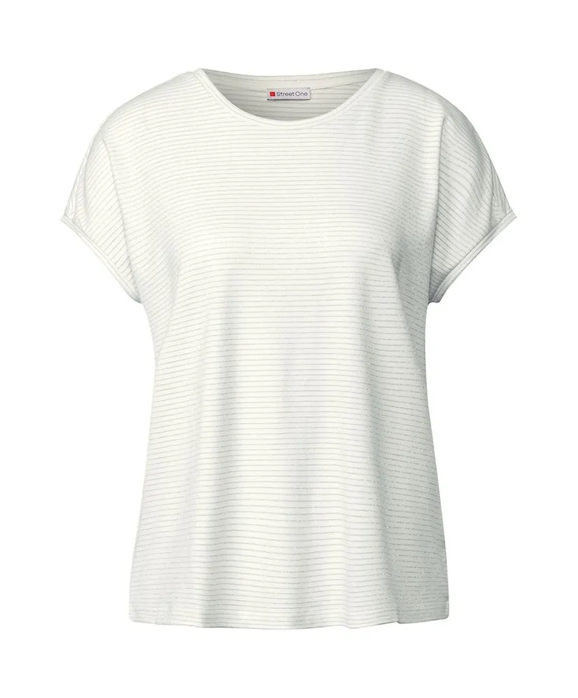 Street One T-shirt Shiny Strips